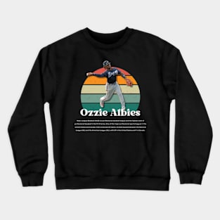 Ozzie Albies Vintage Vol 01 Crewneck Sweatshirt